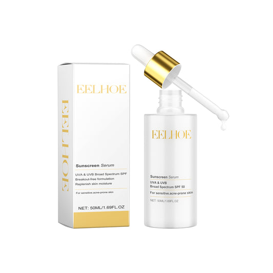 Sunscreen Serum, Outdoor Protection Brightening Skin Hydrating Non-Greasy Moisturizing Skin Protection Serum